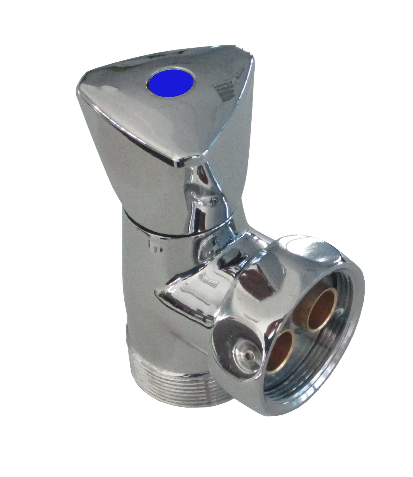 Armatur für Ventilzähler  blau