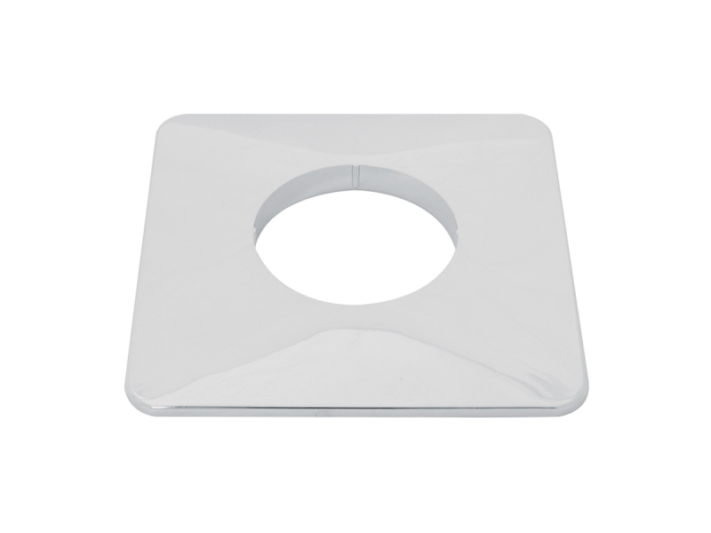 Rosette für Unterputz-Einbaukasten verchromt