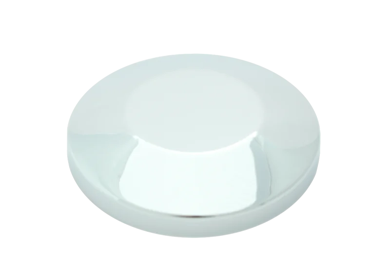 Blindrosette für WKV chrom flach