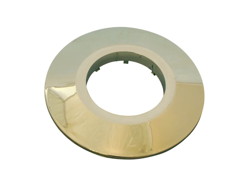 Rosette für  Unterputzzähler flach